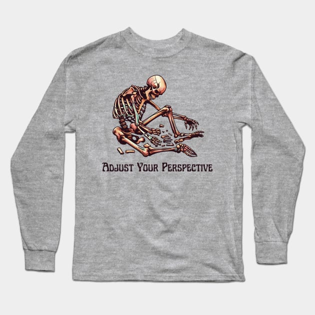 Chiropractic spine pain Long Sleeve T-Shirt by Japanese Fever